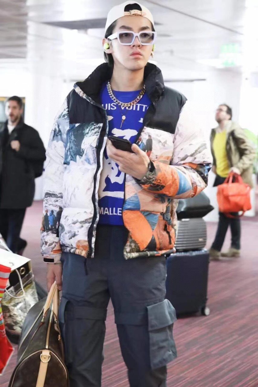 The North Face down jacket