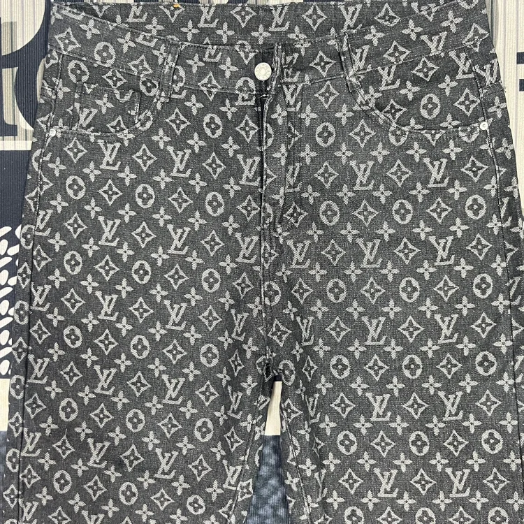  Louis Vuitton Monogram Denim Jeans