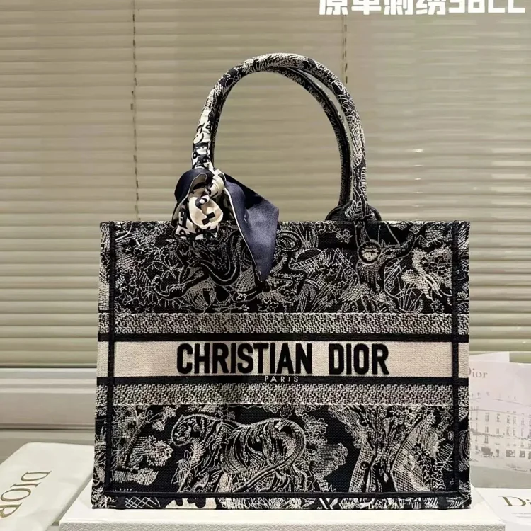 Christian Dior Book Tote Bag [4 styles]