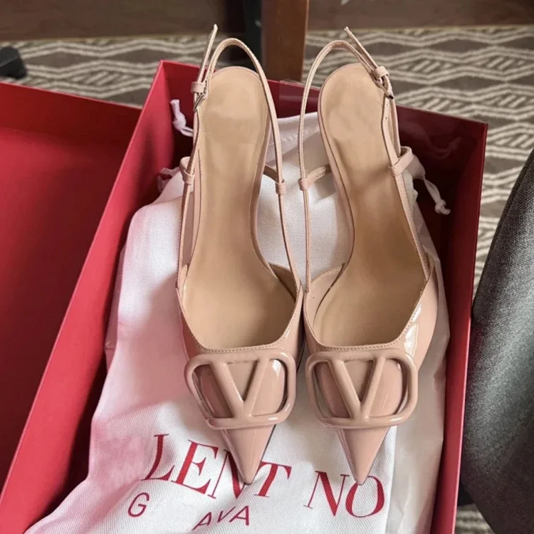  Valentino VLogo Slingback Pumps [9 styles]