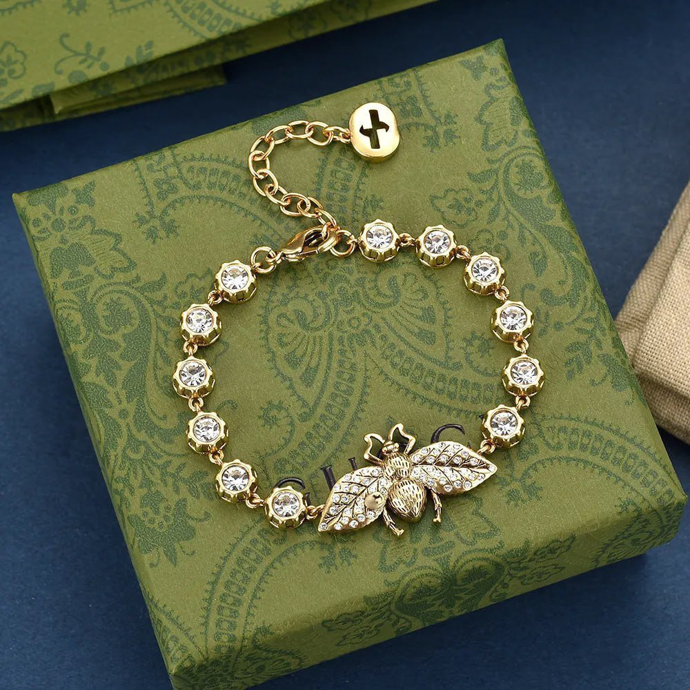 Gucci Bee Motif Bracelet