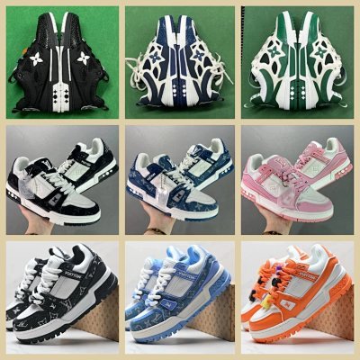 Louis vuitton skate sneakers LV Trainer Shoes