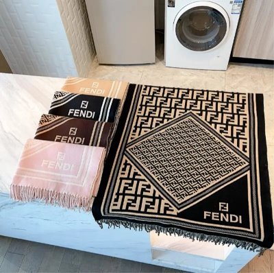 FENDI FF Logo Scarf 
