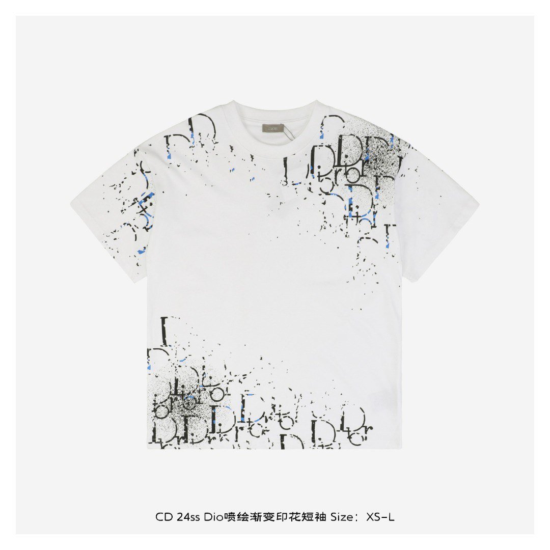 Chanel Fashion Printed Short Sleeves
