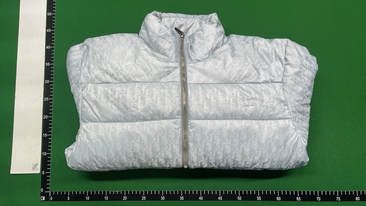  Dior Men's Monogram Puffer Jacket