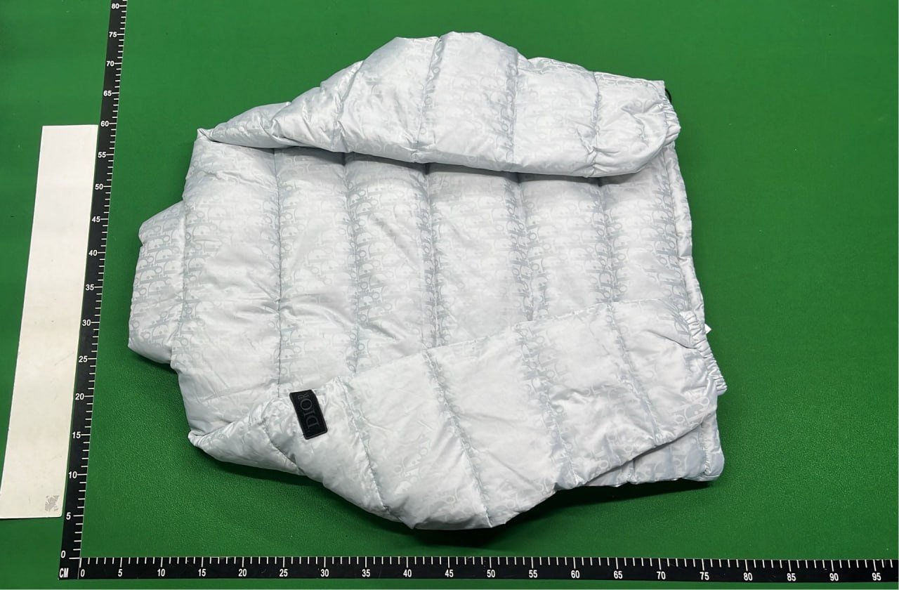  Dior Men's Monogram Puffer Jacket