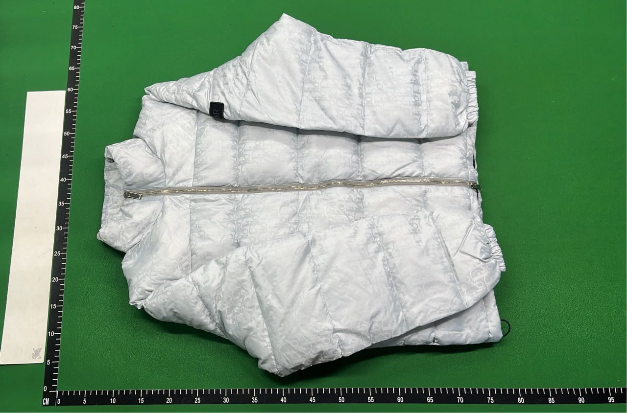  Dior Men's Monogram Puffer Jacket