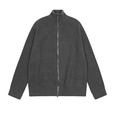 Men's Gray Full-Zip 