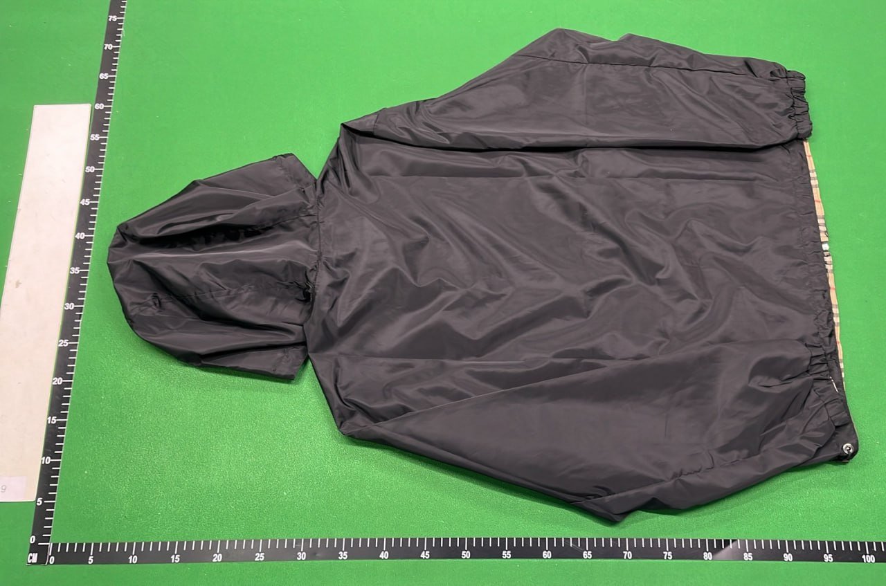  Burberry Plaid Hooded Jacket for Men