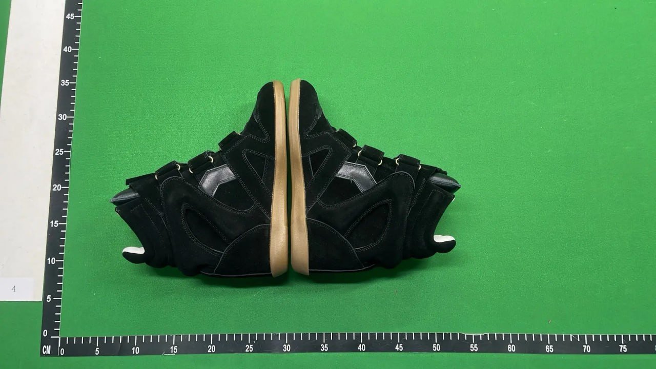 isabel marant leather hiking Height-increasing shoes 