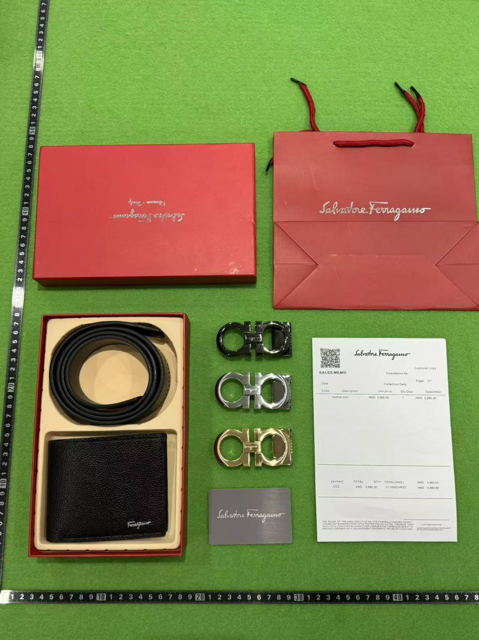 Hermès H Buckle Belt Gift Box