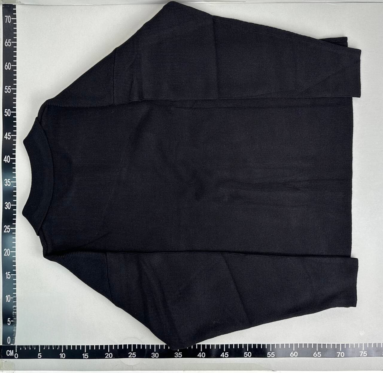 Ami Heart Logo Ribbed Polo Sweater