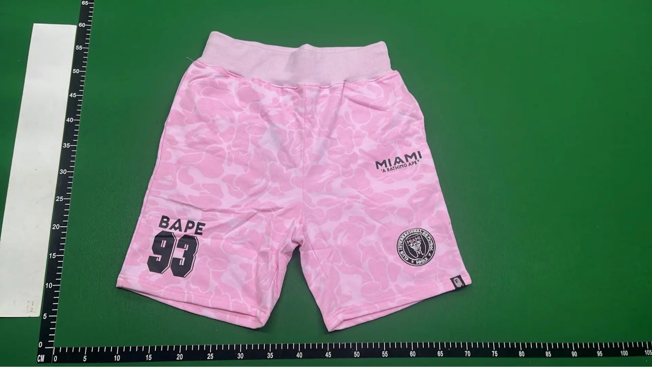 Bape X MIAMI shorts