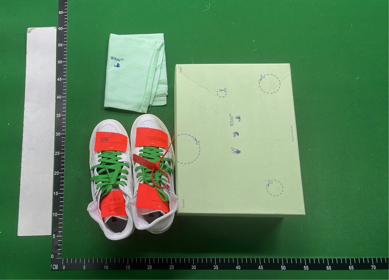 OFF-WHITE canvas shoes