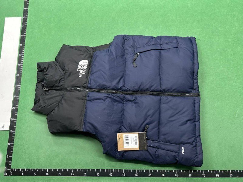 The north face down jacket vest 