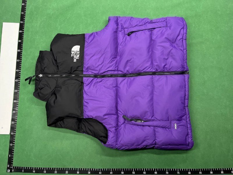 The north face down jacket vest 