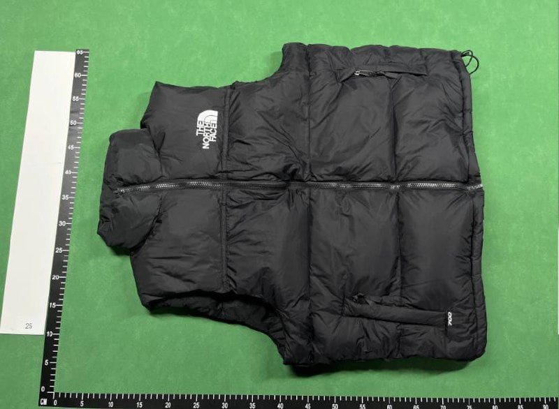 The north face down jacket vest 