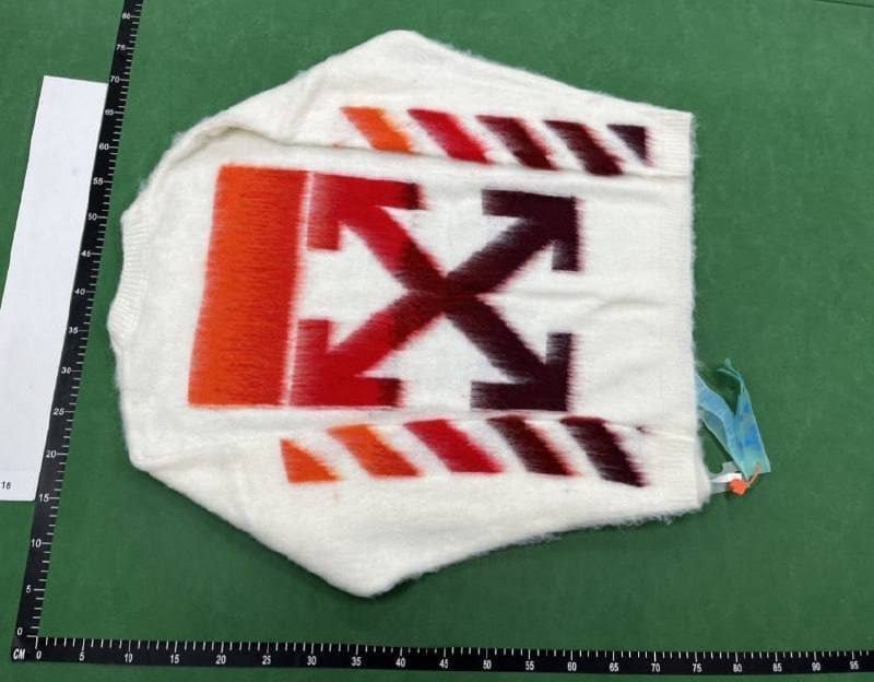 OFF white sweaters